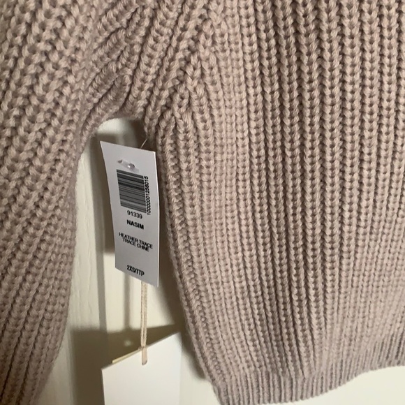 NWT Aritzia Wilfred Nasim Sweater in Heather Trace Size XXS - Picture 8 of 9